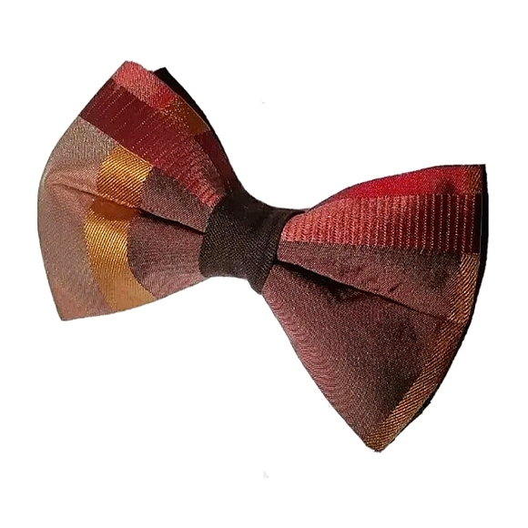 Father's Day Exclusive TROUPE - LEADING MAN Bowtie. Pre-tied. Handmade 4.5"x3" - Picture 5 of 8